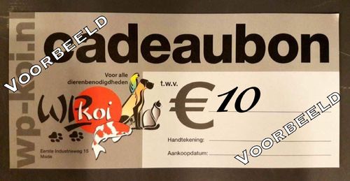 CADEAU BON €10