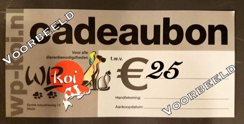 CADEAU BON €25