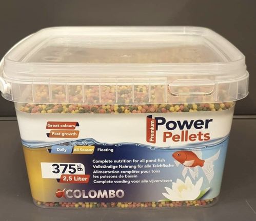 COLOMBO POWER PELLETS  2,5 liter 375 gram